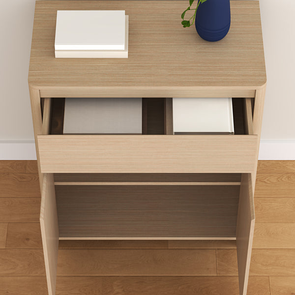 Dulap auxiliar Takranmaa 88x79x39 cm aspect stejar [en.casa]