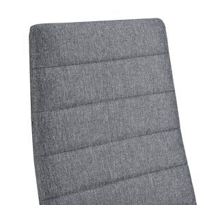 Scaune bucatarie Dolly set 2/4/6 buc metal/textil gri [en.casa] 