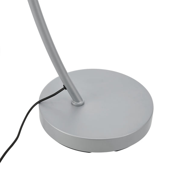 Lampa podea curbata Stafford 159 cm gri [lux.pro] 