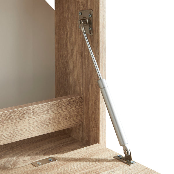 Birou pliabil Rautalampi 48x83x14,5cm montabil pe perete [en.casa]