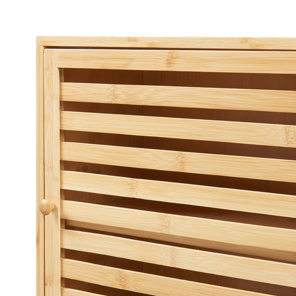 Dulap perete baie Gjesdal 60x40x20cm bambus natur [en.casa]