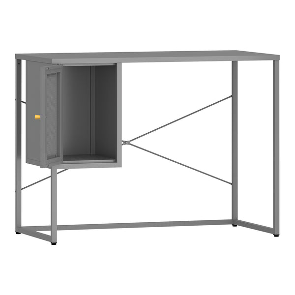 Birou Sund 75x100x50cm otel gri [en.casa]