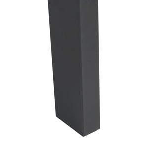 Set 2 buc picioare masa Kraftisried 72x70cm otel negru [en.casa]