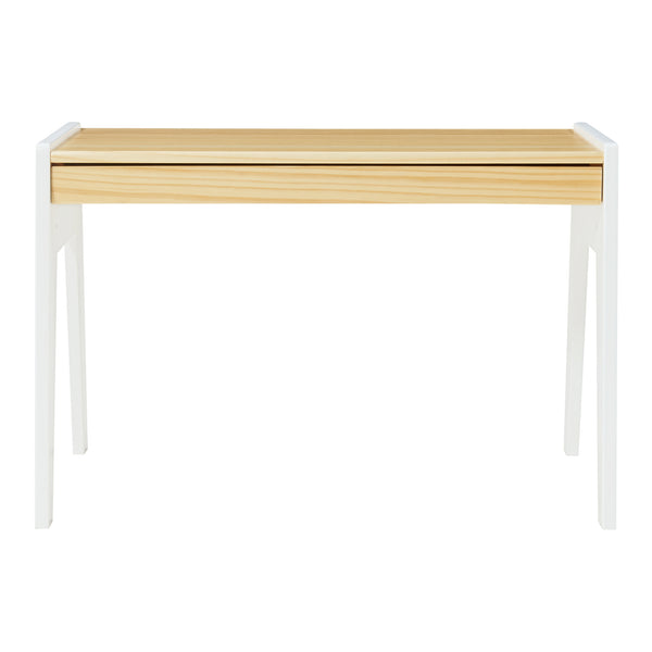 Set birou cu scaun pentru copii Skinnskatteberg alb [en.casa]