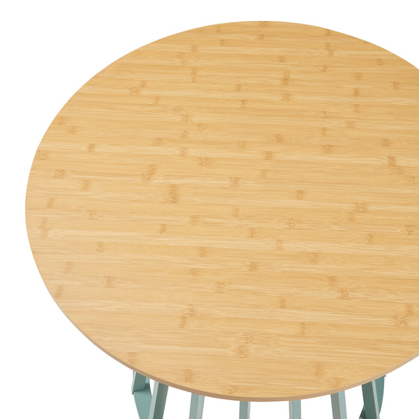 Masa rotunda Lensuu 76x80 cm [en.casa]