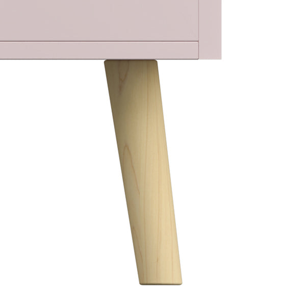 Lada jucarii Vestnes 60x30x44 cm roz/alb [en.casa] 
