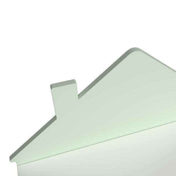 Lada jucarii Vipsali 56x60x33 cm verde menta/alb [en.casa]