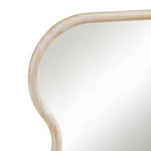 Oglinda de perete Bellerirnu 90x60 cm efect stejar Sonoma [en.casa]