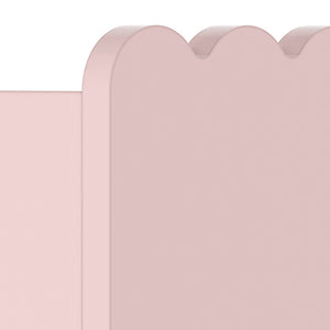 Set 2 rafturi de perete pentru copii Vestnes 40x10x10 cm Cotton Candy [en.casa]