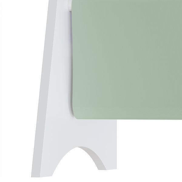 Raft carti copii Hornnes 60x62x28 cm alb/verde deschis/lila [en.casa]