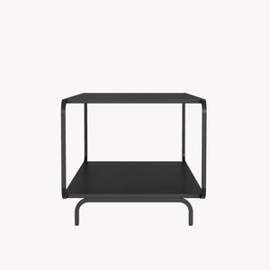 Masuta cafea Færder  115x50x45 cm negru [en.casa]