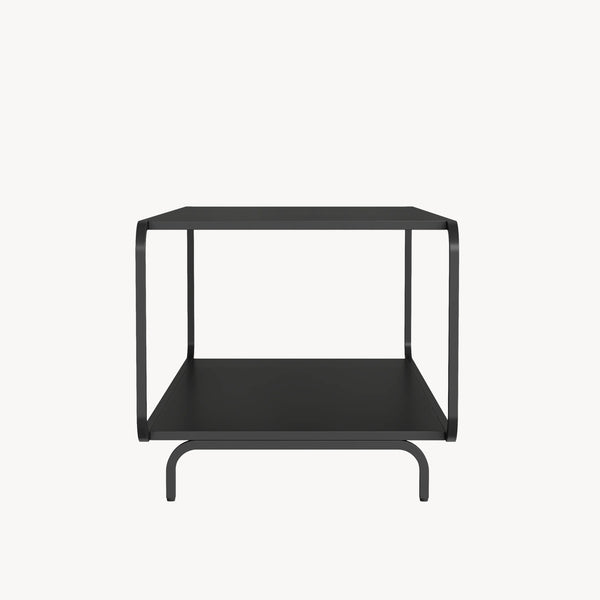 Masuta cafea Færder  115x50x45 cm negru [en.casa]