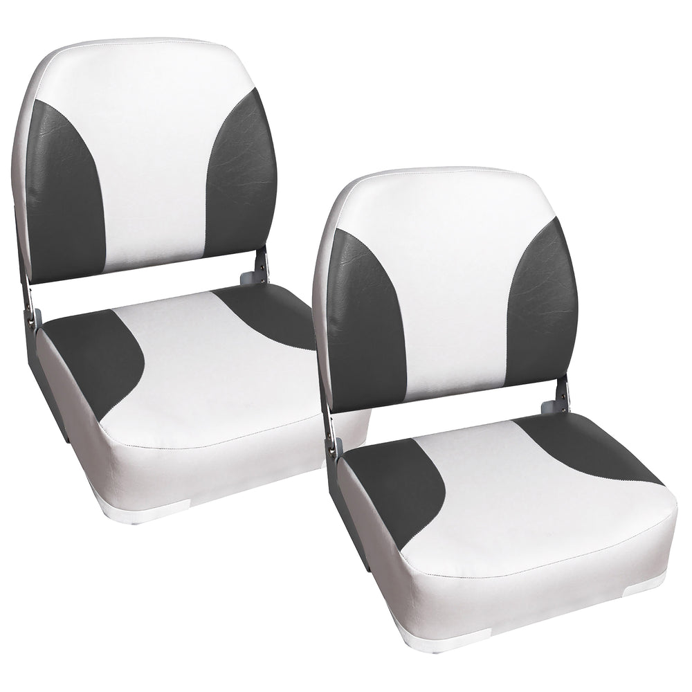 Set 2 scaune barca Pearl 415 x 390 x 510 mm culori diferite [pro.tec]