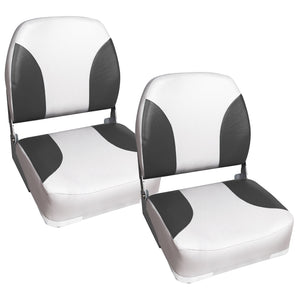 Set 2 scaune barca Pearl 415 x 390 x 510 mm culori diferite [pro.tec]