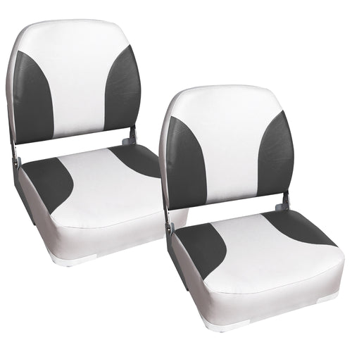 Set 2 scaune barca Pearl 415 x 390 x 510 mm culori diferite [pro.tec]