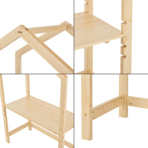 Birou pentru copii Suså 110x50x160cm lemn de pin [en.casa]