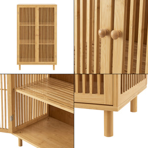Comoda Grong 110x66x40cm natur [en.casa]