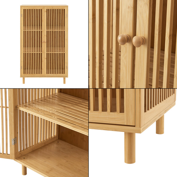 Comoda Grong 110x66x40cm natur [en.casa]