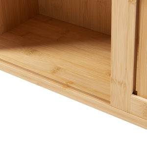 Raft perete Grums  92,5x20x33cm bambus [en.casa]
