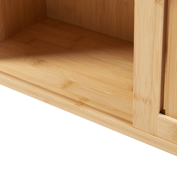 Raft perete Grums  92,5x20x33cm bambus [en.casa]
