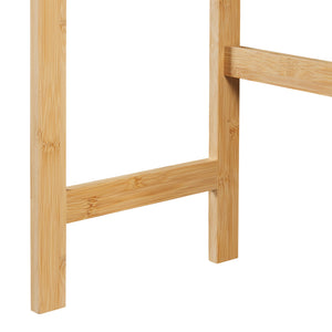Raft baie de sine statator deasupra WC Haugesund 157.5x60x25.5cm bambus [en.casa]