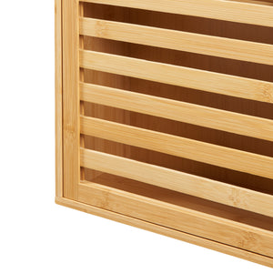 Dulap perete baie Järfälla 54,5x37x16cm bambus natur [en.casa]
