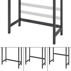 Dulap deasupra WC Tervola 172x63x27 bambus [en.casa]