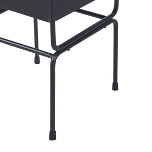 Set 2 buc suport plante masuri diferite Sveio metal negru [en.casa]