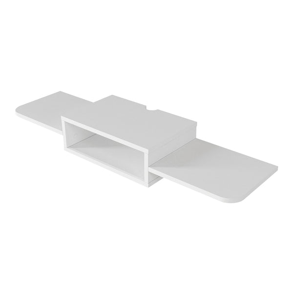 Suport TV de perete Tar 115x30x16 cm alb [en.casa]
