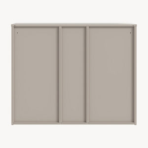 Dulap documente Kliri 81x100x32 cm otel camel [en.casa]