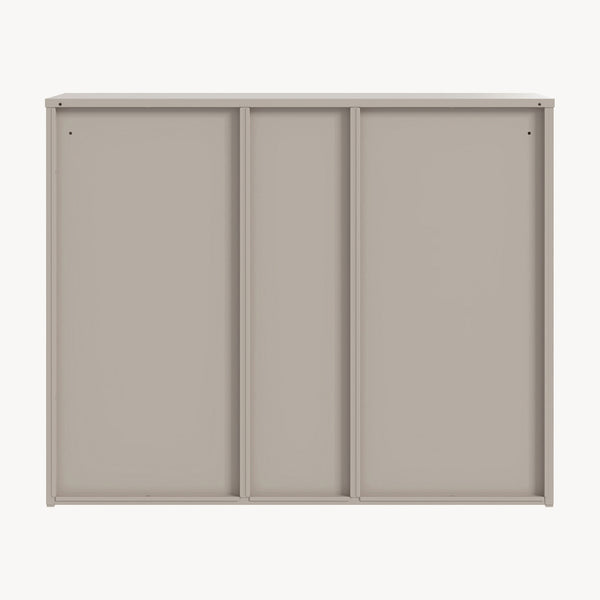 Dulap documente Kliri 81x100x32 cm otel camel [en.casa]
