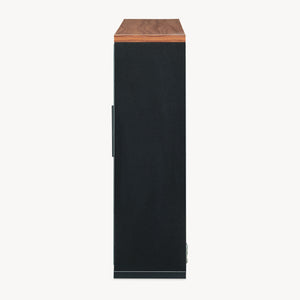 Dulap perete baie cu 2 usi cu oglinda Trond 50x60x15 cm engru/efect lemn nuc [en.casa]