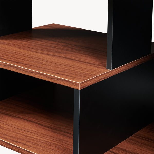 Măsuță de cafea Trond 80x40x42 cm Negru/Nuc [en.casa]