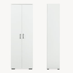 Dulap de haine Chalvefted 175x60x35 cm Alb [en.casa]