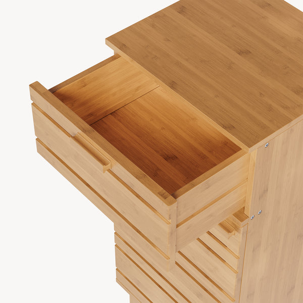 Dulap baie Epind 75x33x30 cm bambus [en.casa]