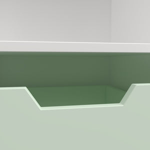 Banca cu raft pentru copii Vipsali 100x99x30 cm [en.casa]