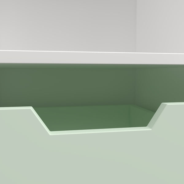 Banca cu raft pentru copii Vipsali 100x99x30 cm [en.casa]