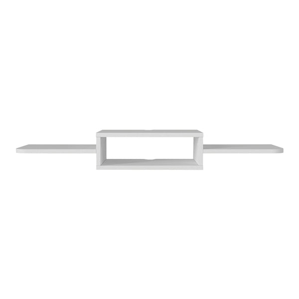Suport TV de perete Tar 115x30x16 cm alb [en.casa]