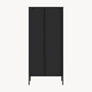 Vitrina Vinterhavn negru [en.casa]