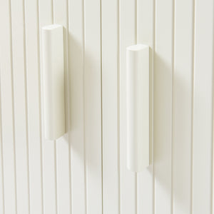 Comoda Ferrersp 80x80x40 cm efect stejar/oatmeal [en.casa]