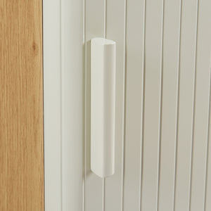Dulap perete baie Ferrersp 50x45x24 cm efect stejar/oatmeal [en.casa]