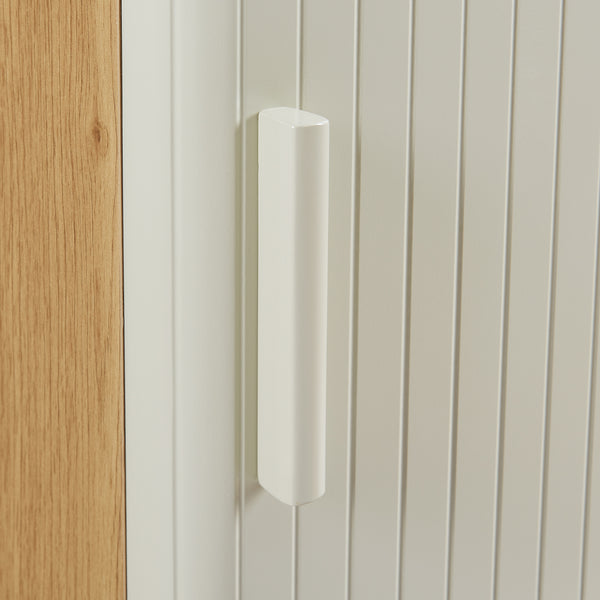 Dulap perete baie Ferrersp 50x45x24 cm efect stejar/oatmeal [en.casa]