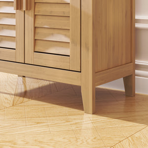 Dulap baie Rirg 92x52x25 cm bambus [en.casa] 