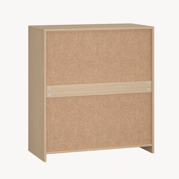 Dulap auxiliar Takranmaa 88x79x39 cm aspect stejar [en.casa]