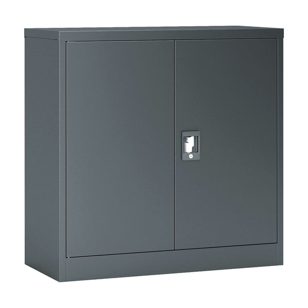 Dulap birou Molise 90 x 40 x 90 cm cu 2 chei culori diferite [en.casa]