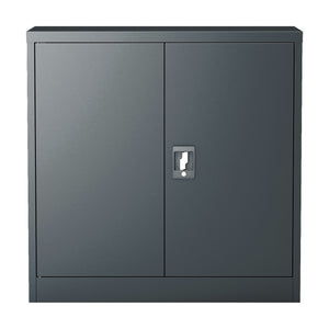 Dulap birou Molise 90 x 40 x 90 cm cu 2 chei culori diferite [en.casa]