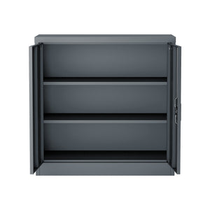 Dulap birou Molise 90 x 40 x 90 cm cu 2 chei culori diferite [en.casa]
