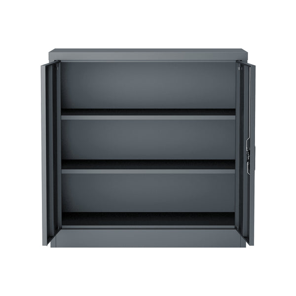 Dulap birou Molise 90 x 40 x 90 cm cu 2 chei culori diferite [en.casa]
