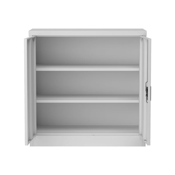 Dulap birou Molise 90 x 40 x 90 cm cu 2 chei culori diferite [en.casa]
