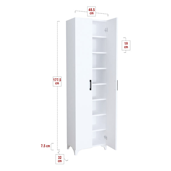Comoda Strömsund 177,5x48,5x32cm pal culori diferite [en.casa]